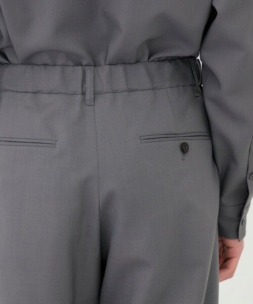 TOMORROWLAND / トゥモローランド その他パンツ | ウォッシャブルトロピカル 2タックパンツ | 詳細6