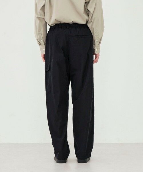 TOMORROWLAND / トゥモローランド その他パンツ | ラスティックウーブン ウエストギャザーパンツ | 詳細4