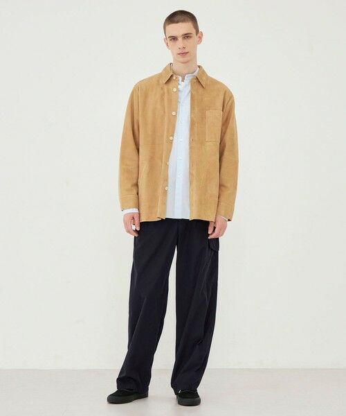 TOMORROWLAND / トゥモローランド レザーブルゾン・ジャケット | ダウニーラムスエード シャツブルゾン | 詳細1