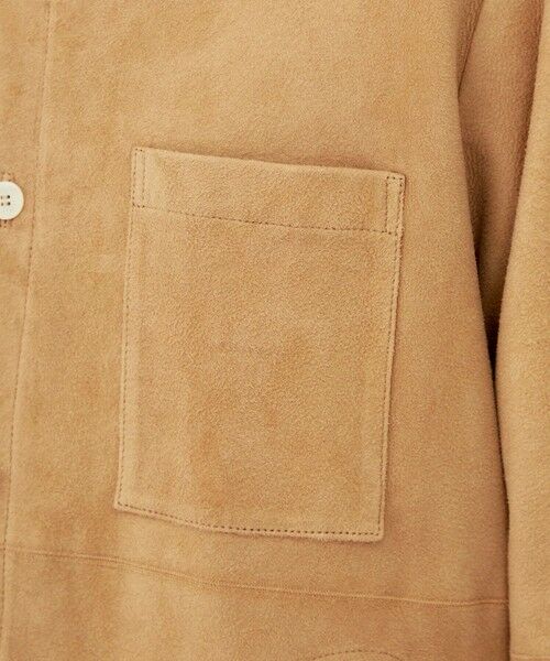 TOMORROWLAND / トゥモローランド レザーブルゾン・ジャケット | ダウニーラムスエード シャツブルゾン | 詳細10