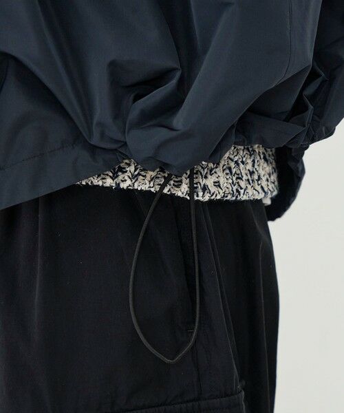 TOMORROWLAND / トゥモローランド ブルゾン | メモリータフタ フーデッドブルゾン | 詳細13