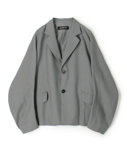 TOMORROWLAND / トゥモローランド その他アウター | ウォッシャブルトロピカル チェスターカラージャケット（17 チャコールグレー）