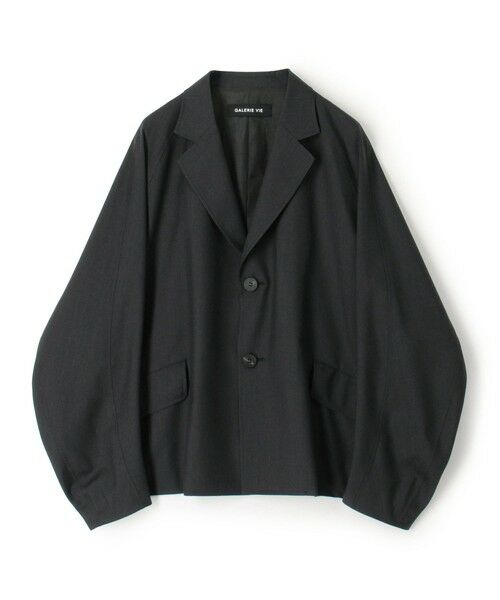 TOMORROWLAND / トゥモローランド その他アウター | ウォッシャブルトロピカル チェスターカラージャケット（18 ブラック系）