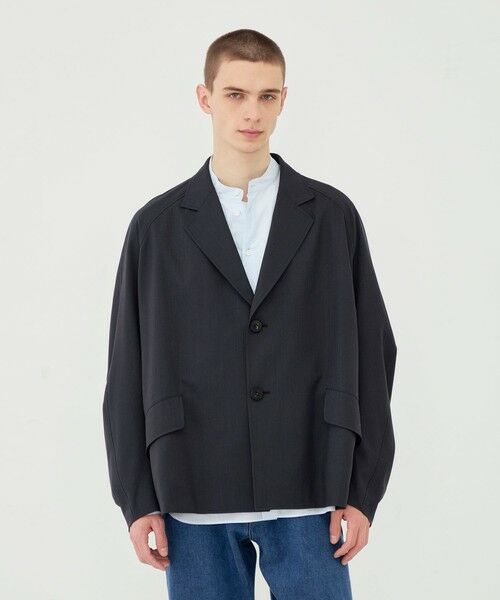 TOMORROWLAND / トゥモローランド その他アウター | ウォッシャブルトロピカル チェスターカラージャケット | 詳細2