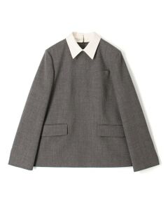 TOMORROWLAND / トゥモローランド シャツ・ブラウス | ウールジョーゼット プルオーバーブラウス