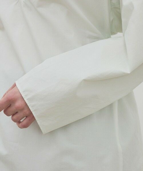 TOMORROWLAND / トゥモローランド チュニック | スビンコットン ボリュームベルテッドチュニック | 詳細6