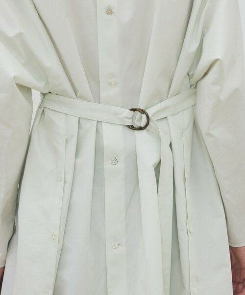 TOMORROWLAND / トゥモローランド チュニック | スビンコットン ボリュームベルテッドチュニック | 詳細7