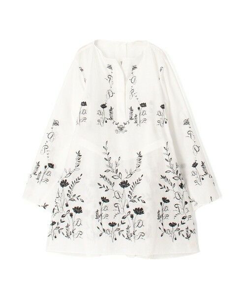 TOMORROWLAND / トゥモローランド シャツ・ブラウス | ボタニカルシークエンス ボリュームベルテッドチュニックブラウス（12 ホワイト系）