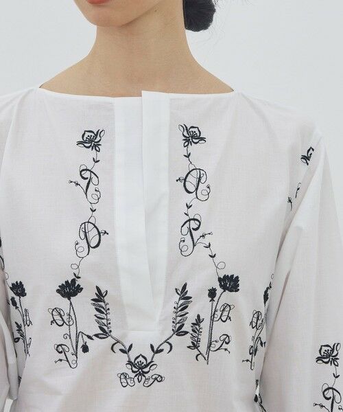 TOMORROWLAND / トゥモローランド シャツ・ブラウス | ボタニカルシークエンス ボリュームベルテッドチュニックブラウス | 詳細6