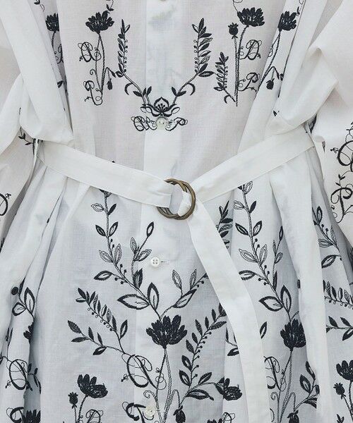 TOMORROWLAND / トゥモローランド シャツ・ブラウス | ボタニカルシークエンス ボリュームベルテッドチュニックブラウス | 詳細7