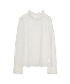 TOMORROWLAND / トゥモローランド シャツ・ブラウス | フレンチレース クルーネックブラウス