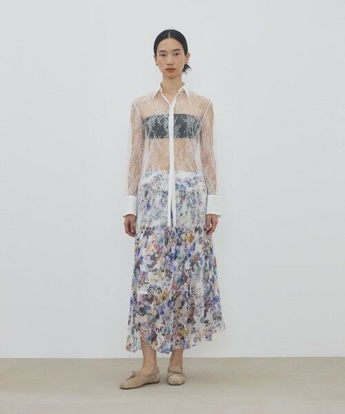 TOMORROWLAND / トゥモローランド シャツ・ブラウス | フレンチレース チュニックブラウス | 詳細1