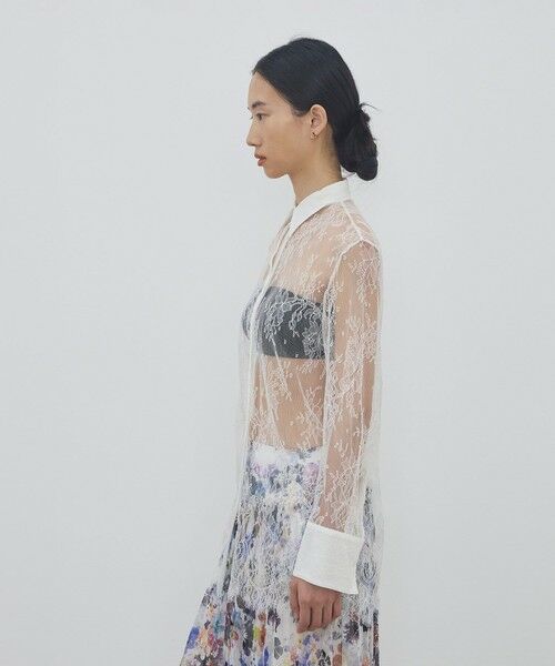 TOMORROWLAND / トゥモローランド シャツ・ブラウス | フレンチレース チュニックブラウス | 詳細3