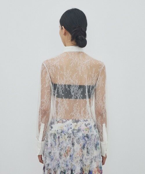 TOMORROWLAND / トゥモローランド シャツ・ブラウス | フレンチレース チュニックブラウス | 詳細4