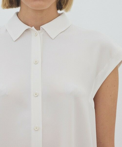 TOMORROWLAND / トゥモローランド シャツ・ブラウス | 【WEB先行予約】ジャージーライクジョーゼット フレアブラウス | 詳細5