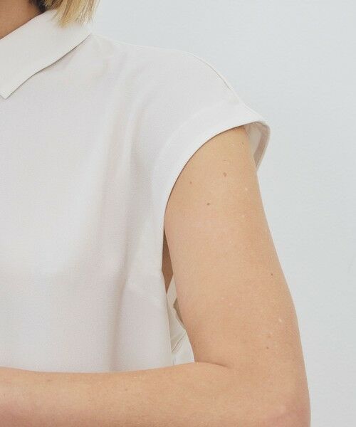 TOMORROWLAND / トゥモローランド シャツ・ブラウス | 【WEB先行予約】ジャージーライクジョーゼット フレアブラウス | 詳細6