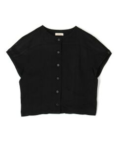 TOMORROWLAND / トゥモローランド シャツ・ブラウス | 【WEB先行予約】 ソフトサテン フロントオープントップス