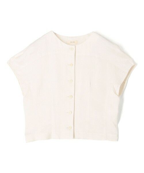 TOMORROWLAND / トゥモローランド シャツ・ブラウス | 【WEB先行予約】 ソフトサテン フロントオープントップス（11 ホワイト）