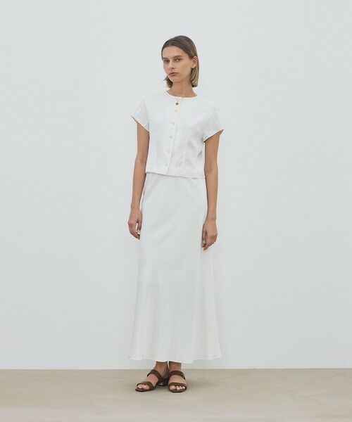 TOMORROWLAND / トゥモローランド シャツ・ブラウス | 【WEB先行予約】 ソフトサテン フロントオープントップス | 詳細1