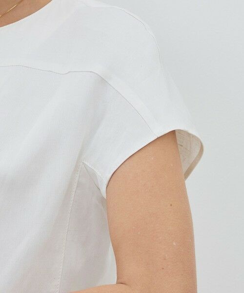 TOMORROWLAND / トゥモローランド シャツ・ブラウス | 【WEB先行予約】 ソフトサテン フロントオープントップス | 詳細6