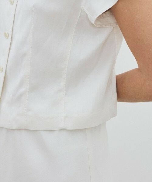 TOMORROWLAND / トゥモローランド シャツ・ブラウス | 【WEB先行予約】 ソフトサテン フロントオープントップス | 詳細7