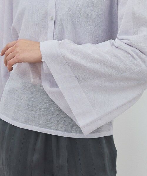 TOMORROWLAND / トゥモローランド カーディガン・ボレロ | ハイツイストウールポリエステル クロップドショールカーディガン | 詳細7