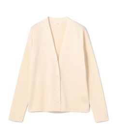 TOMORROWLAND / トゥモローランド カーディガン・ボレロ | ハイツイストシルクストレッチ Vネックカーディガン