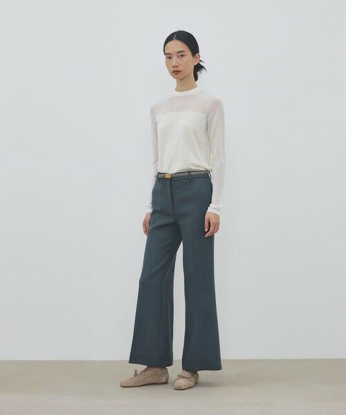 TOMORROWLAND / トゥモローランド ニット・セーター | ハイツイストシルクストレッチ ハイネックプルオーバー | 詳細1