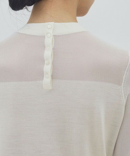 TOMORROWLAND / トゥモローランド ニット・セーター | ハイツイストシルクストレッチ ハイネックプルオーバー | 詳細6