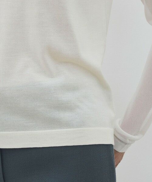 TOMORROWLAND / トゥモローランド ニット・セーター | ハイツイストシルクストレッチ ハイネックプルオーバー | 詳細8