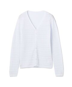 TOMORROWLAND / トゥモローランド カーディガン・ボレロ | コットンポリエステルアセテートリブ Vネックカーディガン