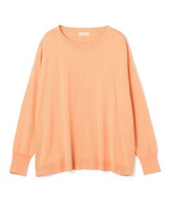 TOMORROWLAND / トゥモローランド ニット・セーター | マットシルク ラウンドネックプルオーバー