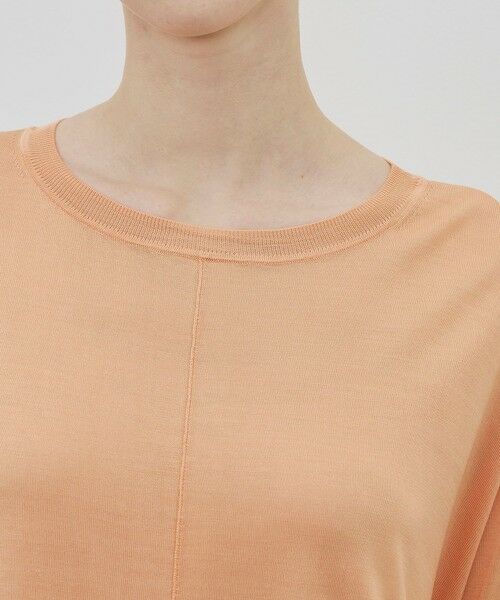 TOMORROWLAND / トゥモローランド ニット・セーター | マットシルク ラウンドネックプルオーバー | 詳細5