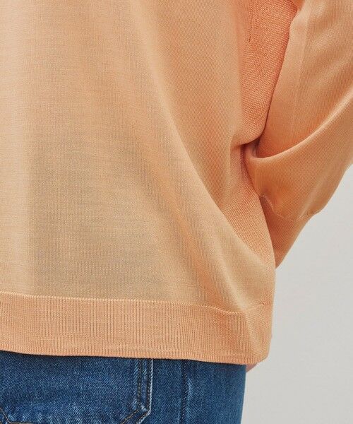 TOMORROWLAND / トゥモローランド ニット・セーター | マットシルク ラウンドネックプルオーバー | 詳細7