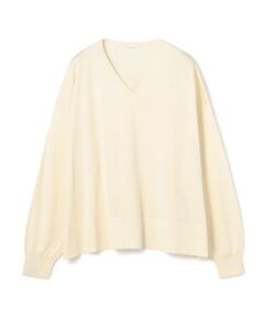 TOMORROWLAND / トゥモローランド ニット・セーター | マットシルク Vネックプルオーバー