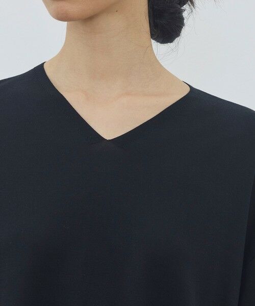 TOMORROWLAND / トゥモローランド ニット・セーター | マットシルク Vネックプルオーバー | 詳細5