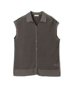 TOMORROWLAND / トゥモローランド ニット・セーター | 【WEB先行予約】 マットレーヨンシルクサテンコンビ フレンチスリーブシャツプルオーバー