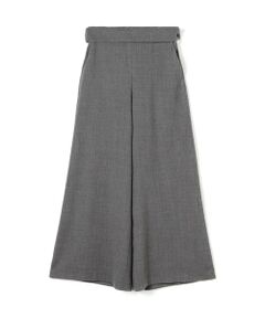 TOMORROWLAND / トゥモローランド スラックス・ドレスパンツ | ウールジョーゼット ワイドフレアパンツ