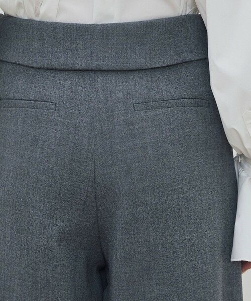 TOMORROWLAND / トゥモローランド スラックス・ドレスパンツ | ウールジョーゼット ワイドフレアパンツ | 詳細6