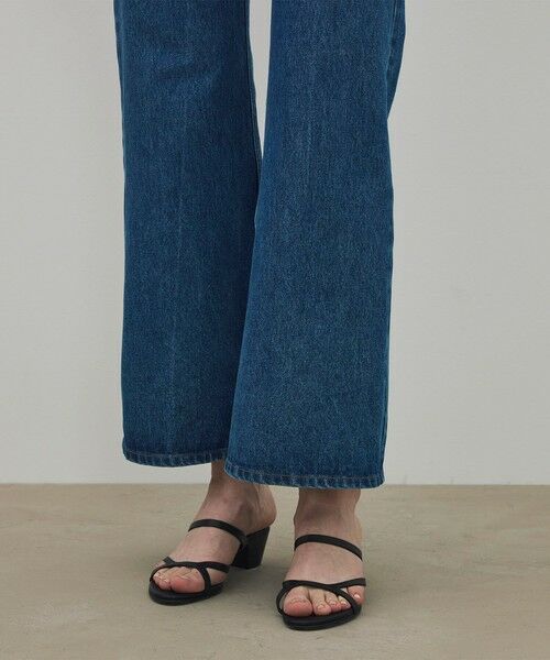 TOMORROWLAND / トゥモローランド デニムパンツ | ハイデンシティーデニム フレアパンツ | 詳細8