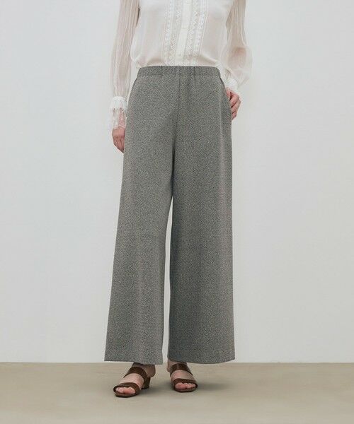 TOMORROWLAND / トゥモローランド その他パンツ | メランジジャージー ワイドリラックスパンツ | 詳細2