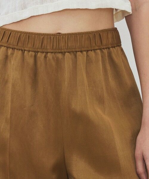 TOMORROWLAND / トゥモローランド その他パンツ | 【WEB先行予約】 ソフトサテン エラスティックスリムパンツ | 詳細5
