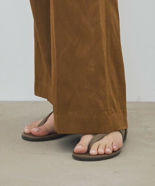 TOMORROWLAND / トゥモローランド その他パンツ | 【WEB先行予約】 ソフトサテン エラスティックスリムパンツ | 詳細8