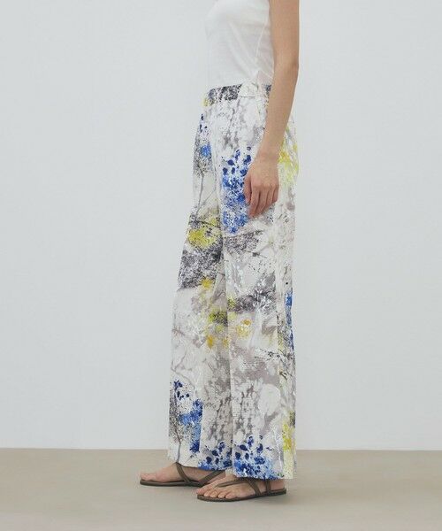 TOMORROWLAND / トゥモローランド その他パンツ | 【WEB先行予約】 ダプルドシェードアブストラクトプリント エラスティックスリムパンツ | 詳細3