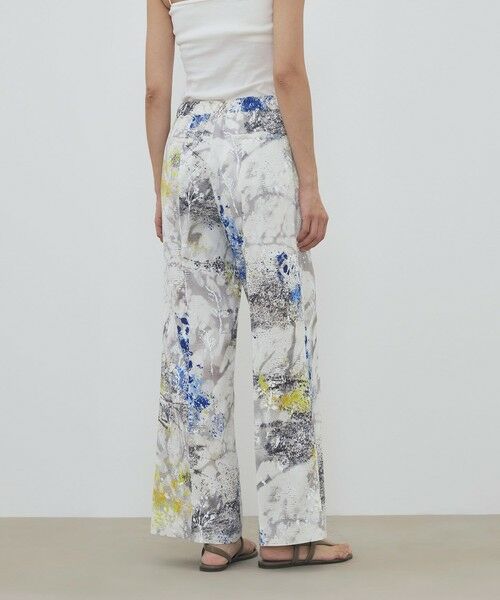 TOMORROWLAND / トゥモローランド その他パンツ | 【WEB先行予約】 ダプルドシェードアブストラクトプリント エラスティックスリムパンツ | 詳細4