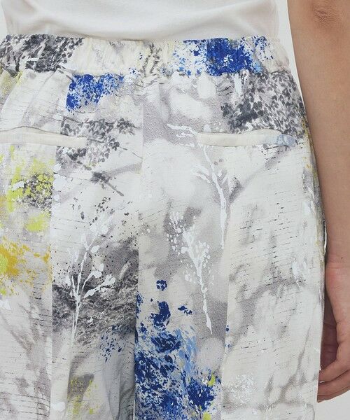 TOMORROWLAND / トゥモローランド その他パンツ | 【WEB先行予約】 ダプルドシェードアブストラクトプリント エラスティックスリムパンツ | 詳細6