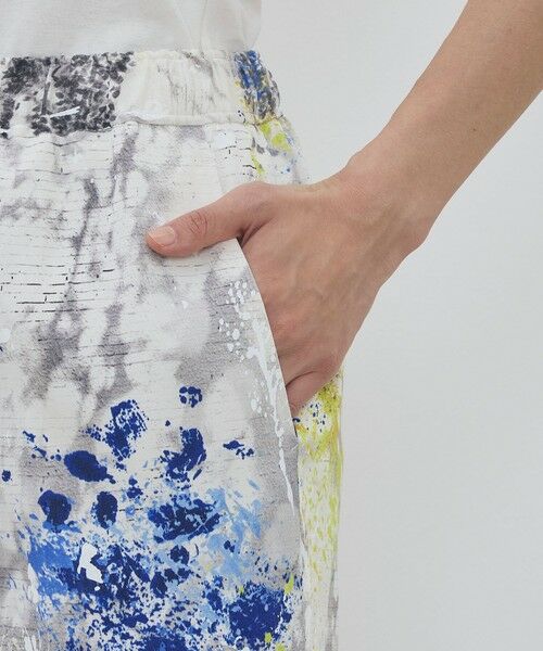 TOMORROWLAND / トゥモローランド その他パンツ | 【WEB先行予約】 ダプルドシェードアブストラクトプリント エラスティックスリムパンツ | 詳細7
