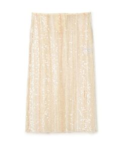 TOMORROWLAND / トゥモローランド ミニ・ひざ丈スカート | LUMINOUS FOLLIES スパンコールスカート