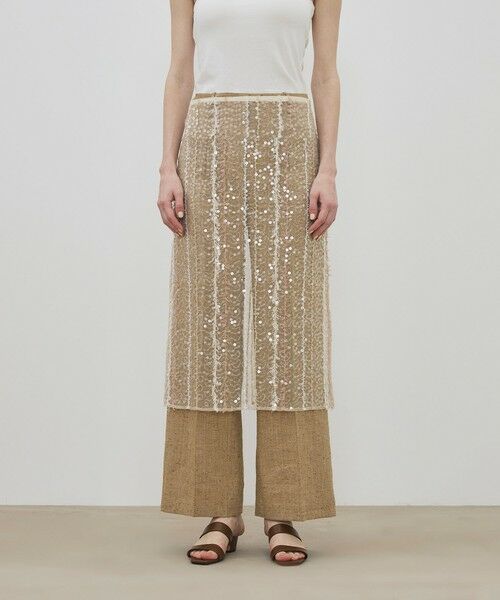 TOMORROWLAND / トゥモローランド ミニ・ひざ丈スカート | LUMINOUS FOLLIES スパンコールスカート | 詳細2