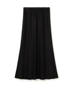 TOMORROWLAND / トゥモローランド ロング・マキシ丈スカート | 【WEB先行予約】ソフトサテン セミフレアスカート